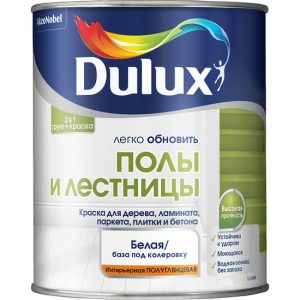 Краска Dulux Легко обновить Полы и лестницы база BC полуглянцевая 2 л