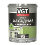 Краска фасадная VGT iQ159 база А силиконовая самоочищающаяся 2 л/2,9 кг