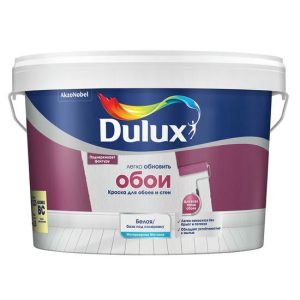 Краска для стен и обоев Dulux Easy матовая база BC 2,25 л