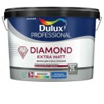 Краска для стен и потолков водно-дисперсионная Dulux Diamond Extra Matt глубокоматовая база BC 4,5 л