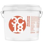 Краска фасадная латексная Застрой ЗС 18 белая матовая 45 кг