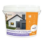 Краска фасадная акриловая Perfekta Фронтколор Стандарт база В 15 кг