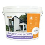 Краска фасадная силиконовая Perfekta Фронтколор Эксперт база В 15 кг