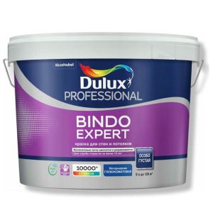 Краска для стен и потолков Dulux Professional Bindo Expert база BC глубокоматовая 9 л