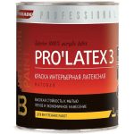 Краска латексная Parade Professional E3 Pro Latex3 интерьерная матовая основа А 0,9 л