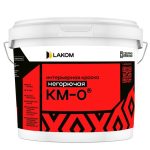 Краска негорючая для путей эвакуации Lakom КМ0 интерьерная и фасадная 25 кг