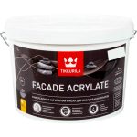 Краска фасадная Tikkurila Facade Acrylate белая 9 л