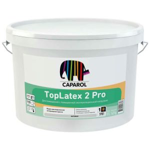 Краска интерьерная латексная Caparol TopLatex 2 Pro матовая база 1 10 л