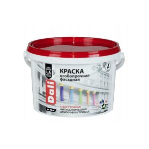 Фасадная особопрочная краска DALI База А 2,5 л