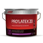 Краска латексная Parade Professional E20 Pro Latex20 интерьерная полуматовая основа С 2,7 л
