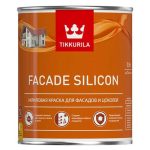 Краска фасадная Tikkurila Facade Silicon база VVA глубокоматовая 0,9 л