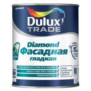 Краска фасадная Dulux база BW гладкая матовая 2,5 л