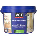 Краска интерьерная VGT ВД-АК-1180 моющаяся база A 6 кг