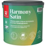 Краска акриловая для стен и потолков Tikkurila Harmony Satin Joker 700014036 матовая 1 класс база А 2,7 л