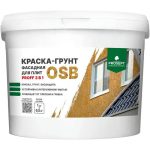 Краска-грунт фасадная Prosept Proff 080-1 для плит OSB 3 в 1 1 кг