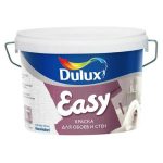 Краска для стен и обоев водно-дисперсионная Dulux Easy матовая база BC 4,5 л