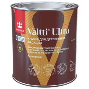 Краска для деревянных фасадов Tikkurila Valtti Ultra 700014128 матовая база A 0,9л