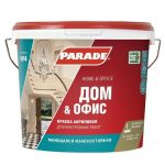Краска акриловая Parade Classic W4 Дом & Офис интерьерная белая 5 л