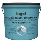 Гидроизоляционная мастика Bergauf Hydro-Tec Membrane 7 кг