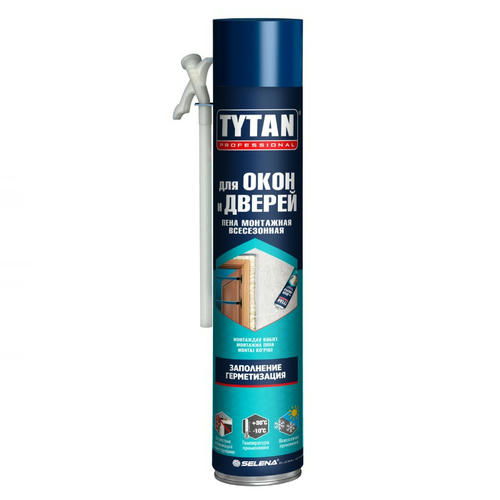 Пена монтажная для окон и дверей Tytan Professional всесезонная 750 мл