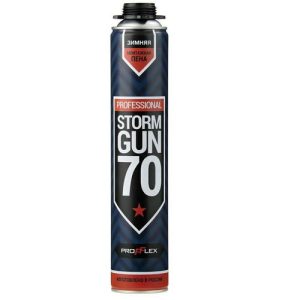Пена монтажная зимняя профессиональная Profflex Storm Gun 70107 850 мл