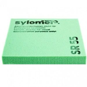 Виброизолирующий эластомер Sylomer SR 55 зелёный 1500х400х12,5 мм