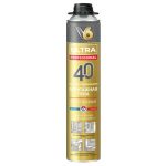 Пена монтажная профессиональная V6 ULTRA40 всесезонная 0,75л