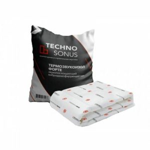 Мат звукоизоляционный Techno Sonus (Техно Сонус) ТермоЗвукоИзол ТЗИ Форте 5000х1500х12 мм 1 шт. (7,5 м2)