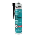 Герметик силиконовый QUELYD санитарный 280мл прозрачный