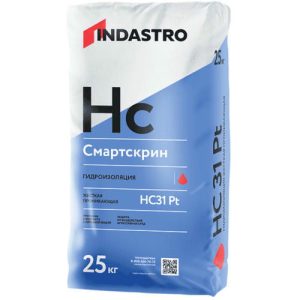 Гидроизоляция жесткая проникающая Indastro Смартскрин HC31 Pt 25 кг