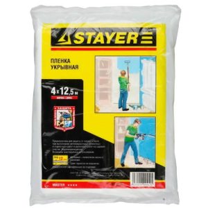 Пленка защитная Stayer Master 1225-15-12 12 мкм 4х12,5 м
