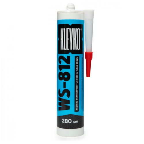 Герметик нейтральный силиконовый Kleyko WS-812 белый 280 мл