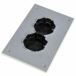 Звукоизоляционный подрозетник Акустик Групп Ультракустик 2-х секционный