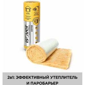 Утеплитель Ветонит Изовер Сауна 1200х12500х50мм (15м2=0,75м3)