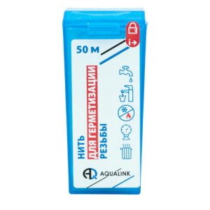 Нить Aqualink 02191 для герметизации резьбовых соединений 50 м