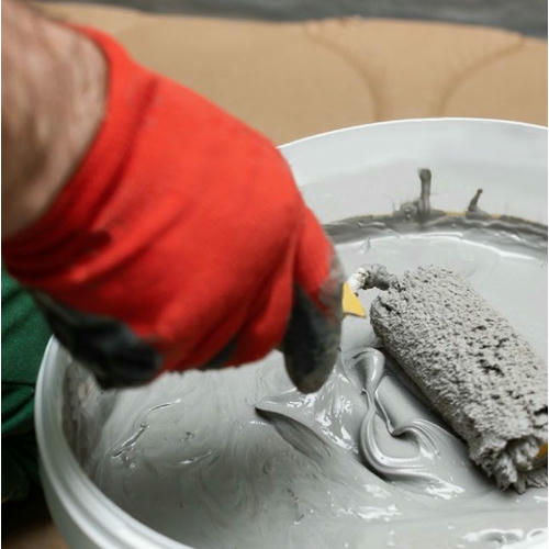 Гидроизоляционная мастика Vetonit Tec 822 серая 4 кг — изображение 2