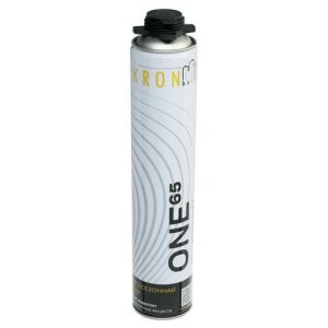 Пена монтажная профессиональная Kronbuild One 65 всесезонная 850 мл
