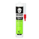 Герметик универсальный силиконовый прозрачный GROVER U100 300 мл