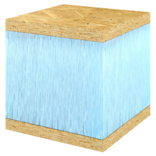 Панель тепло-звукоизоляционная Ruspanel RPG Sandwich OSB+XPS+OSB 1200х600х100 мм