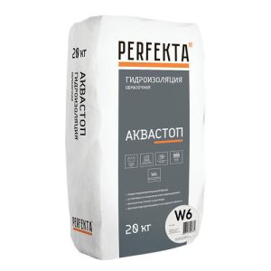 Гидроизоляция Perfekta 6864 Аквастоп W6 20 кг