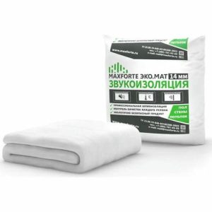 Звукоизоляция Maxforte (Максфорте) Эко.Мат 5000х1500х14 мм (7,5 м2)