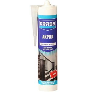 Герметик акриловый Krass белый 300 мл