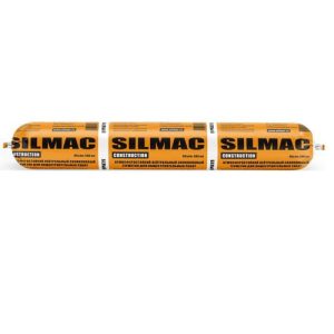 Герметик силиконовый для общестроительных работ Silmac Construction белый 590 мл