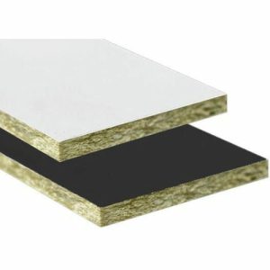 Панель акустическая Techno Sonus (Техно Сонус) Акустилайн Ampir White/Black (0,6м х 0,6м х 40 мм) 0,36 м2, кромка А
