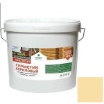 Герметик акриловый межшовный Prosept для деревянных конструкций сосна 15 кг