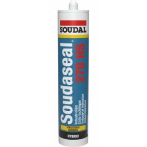 Клей-герметик конструкционный Soudal Soudaseal 270 HS 111029 высокопрочный черный 290 мл