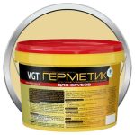 Герметик акриловый VGT для срубов сосна 15 кг