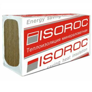 Базальтовая вата Isoroc П-125 1000x600x100 мм 3 плиты