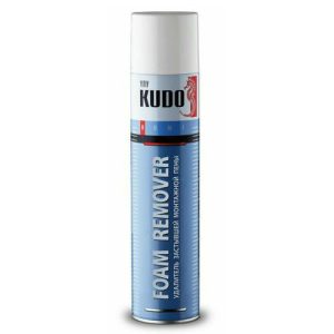 Очиститель застывшей монтажной пены Kudo Foam Remover 400 мл