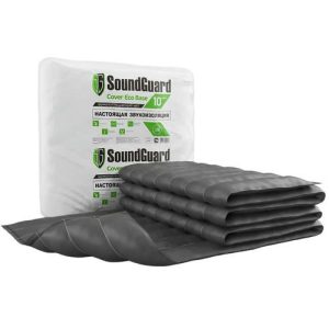 Мат звукоизоляционный Soundguard Cover Eco Base 5000х1200х10 мм